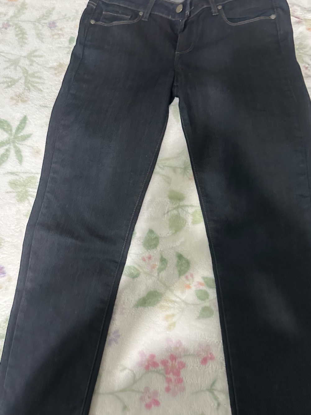PAIGE Women’s Dark Indigo Skinny Jeans
